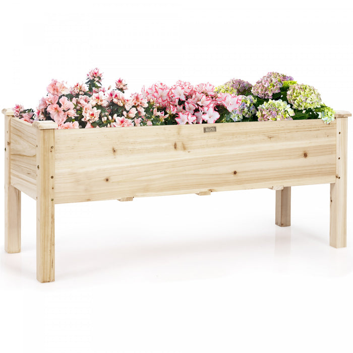 Lit De Jardin Sureleve Jardiniere Sureleve Jardiniere Boite Bois Pour Herbe De Fleur Vegetale