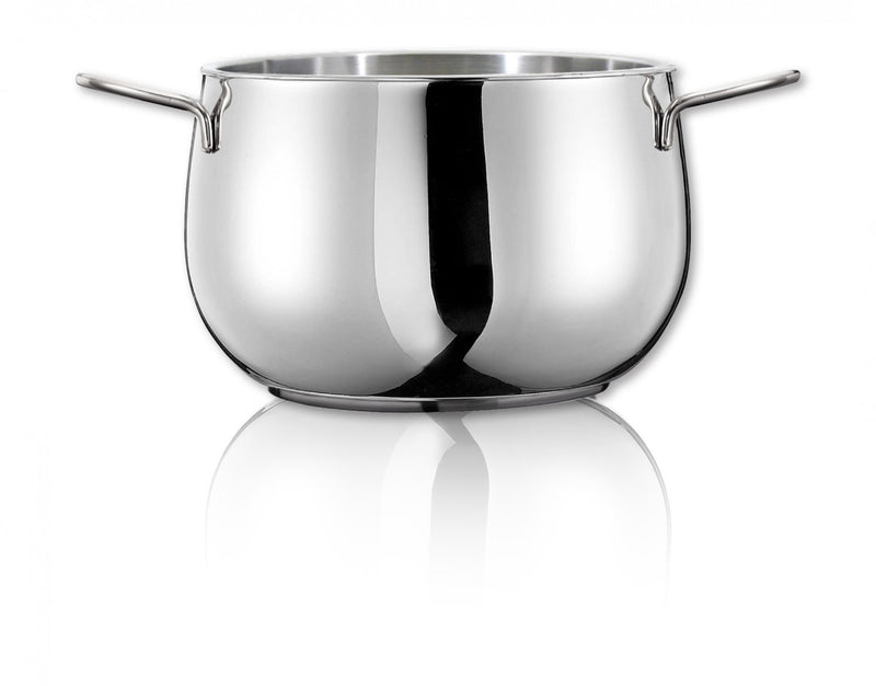 Arimi Bella Batterie De Cuisine Italienne En Acier Inoxydable 7 Pieces