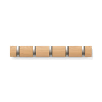 5 crochets muraux Flip de Umbra - naturels