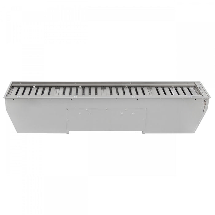 Hotte de cuisiniere encastree Frassanito de 60 po en acier inoxydable-FRHRE5346-60