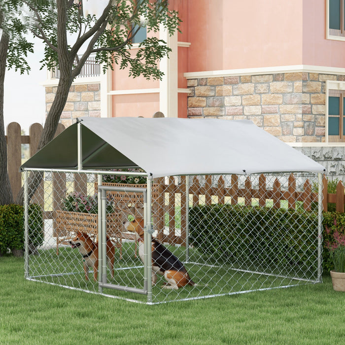 Chenil Couvert Avec Porte Walk In Pour Petits Chiens Moyens