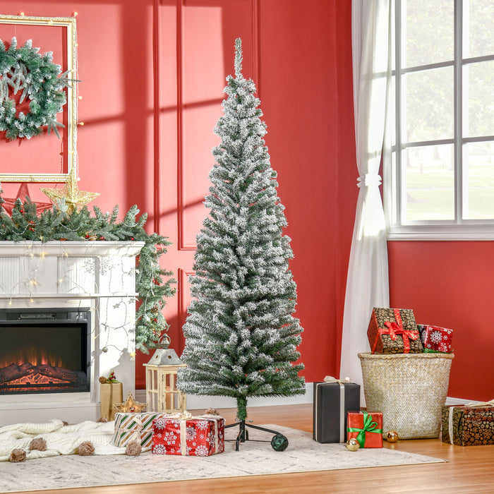 Homcom Arbre De Noel Artificiel 6 Pieds 492 Branches Realistes