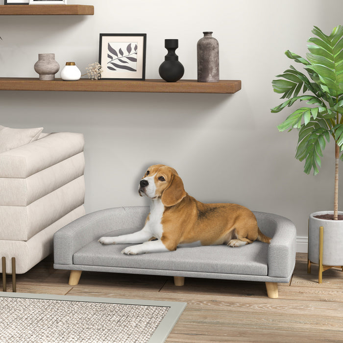 Canape Pour Chiens De Grande Taille Avec Housse Lavable