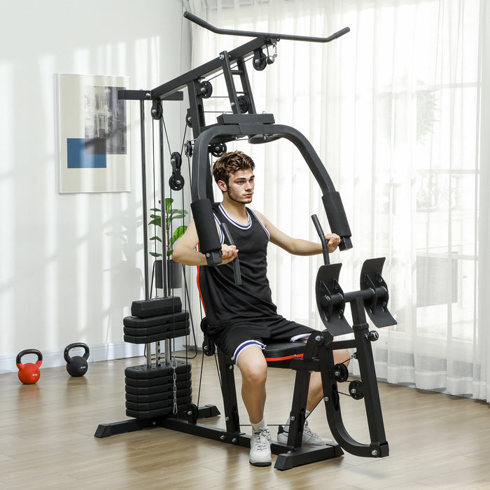 Soozier Equipement D'entrainement Multifonction, Machine De Presse A Jambes