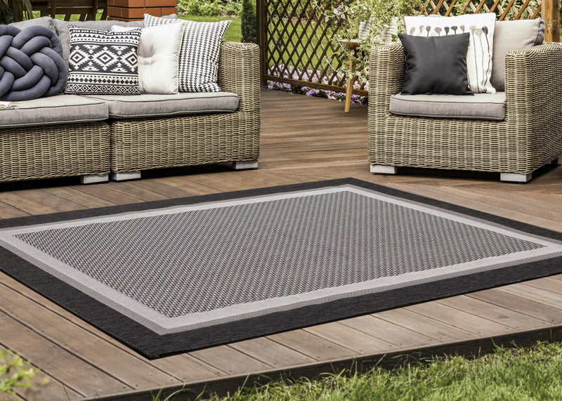 Carpette Jackson à tissage à plat - 6 pi 7 po x 9 pi 6 po