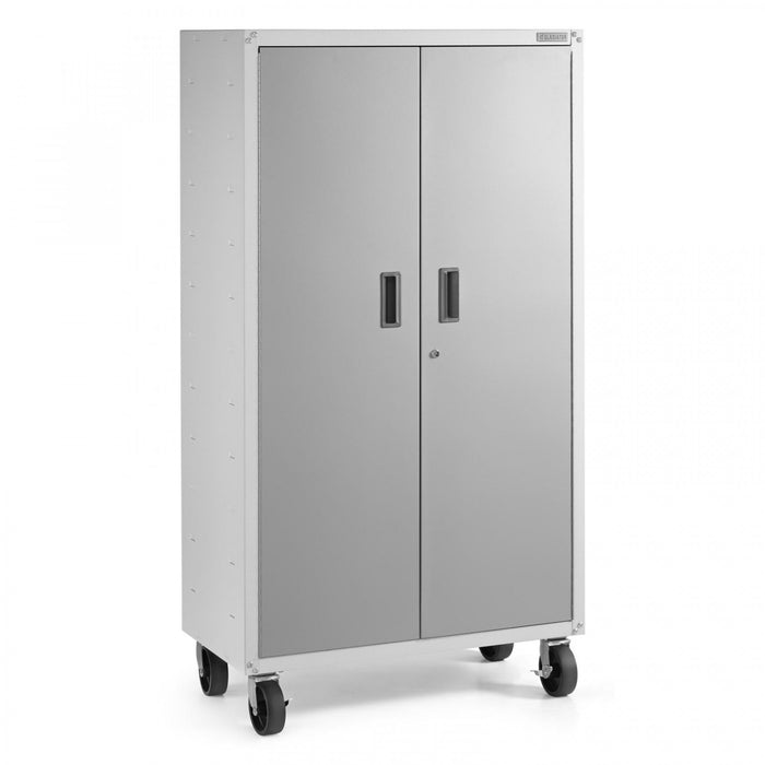 Armoire de rangement mobile de Gladiator - ardoise grise