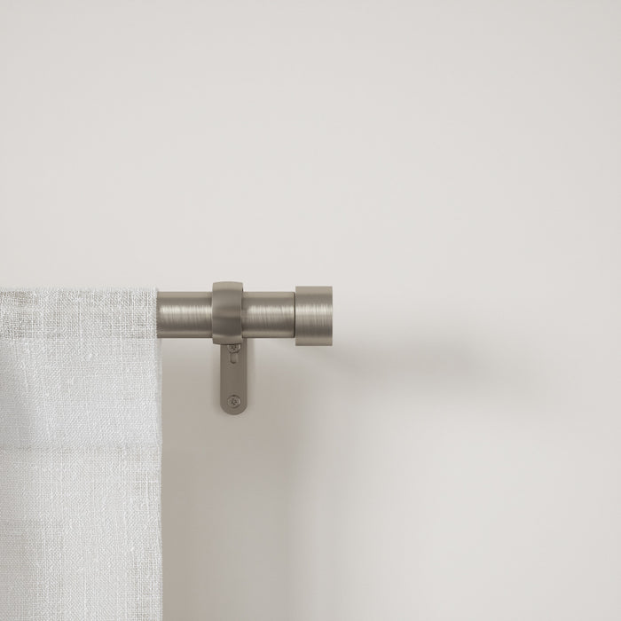  Tringle à rideaux extensible Cappa de Umbra nickel de 1 po - 66 po à 120 po