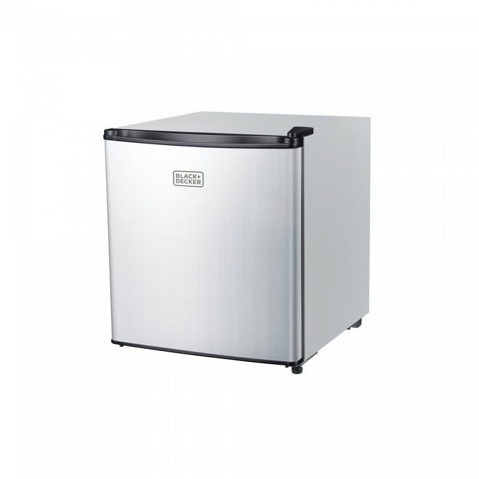 Refrigerateur compact BLACK+DECKER serie BCRK, 1,7 pi³, aspect inox, BCRK17V