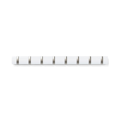 Umbra Flip Wall-Mounted Hooks - White|Crochets muraux Flip de Umbra - blancs