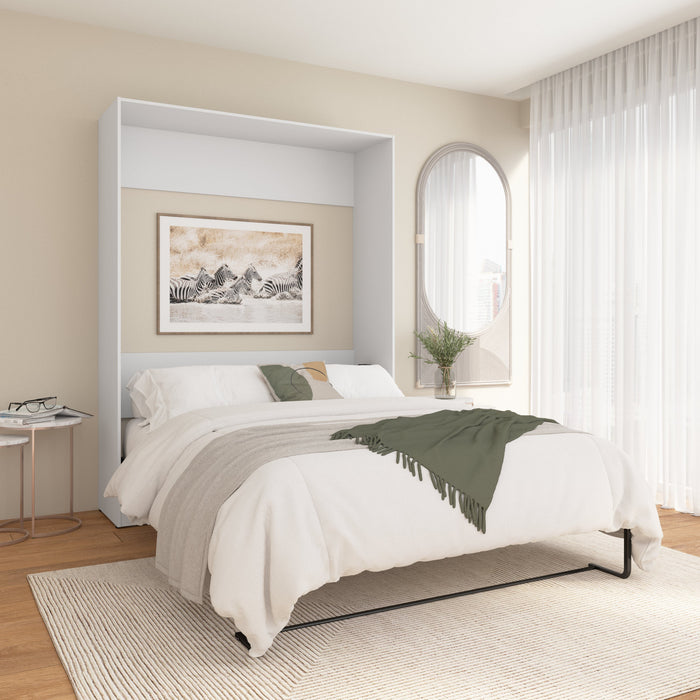 Grand lit escamotable Claremont de Bestar - blanc