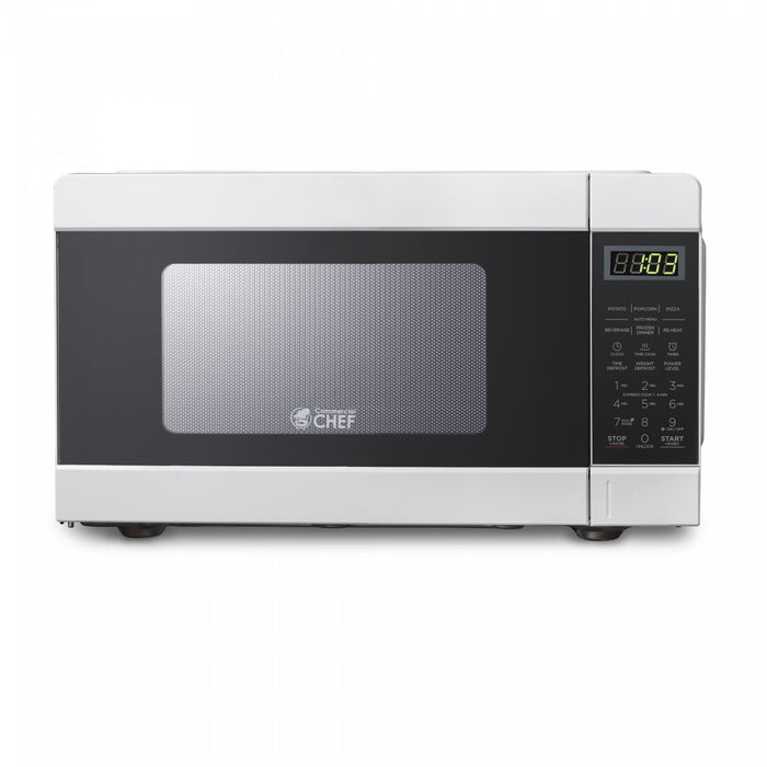 Four a micro-ondes de comptoir Commercial Chef serie CHM, 0,9 pi³, CHM990W, blanc