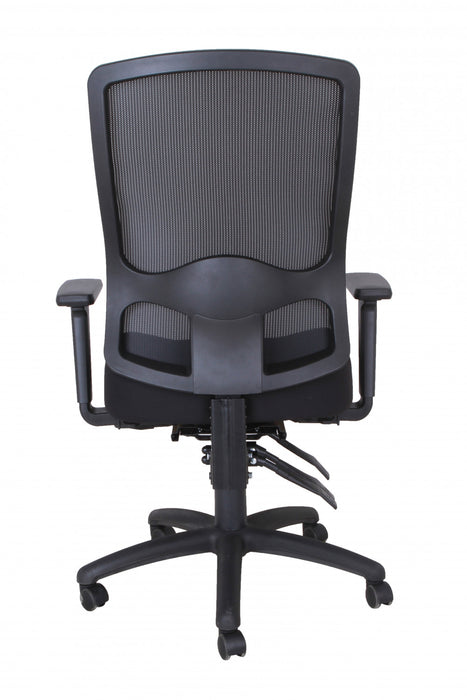TygerClaw Chaise de Bureau de Travail en Maille Reglable a Dossier Mi-Haut