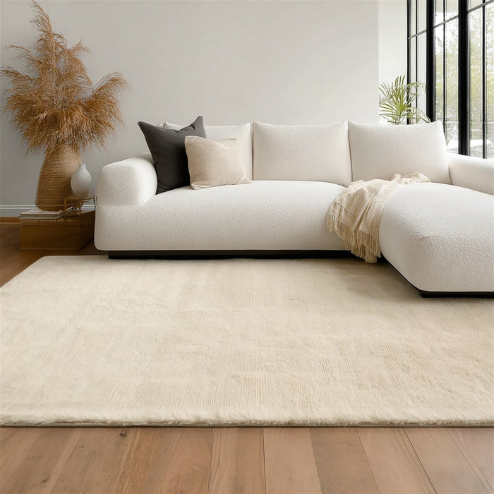 Tapis Lavable/Moelleux Argo 8'0\" x 10'0\" en Creme