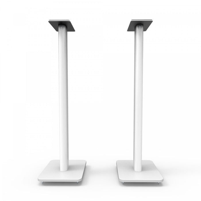 Pieds de sol pivotants Kanto SP32PL 32\" pour enceintes bibliotheque - paire, blanc