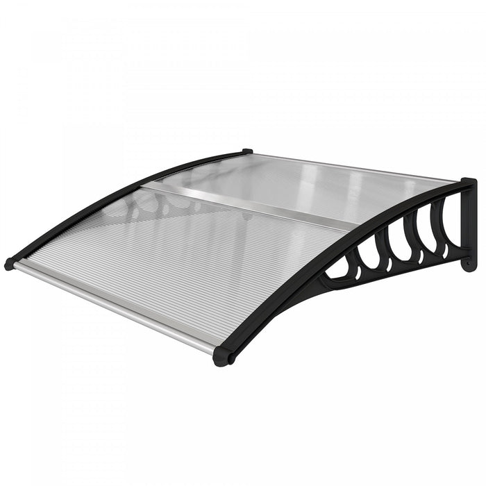 Outsunny Fenetre Auvent Porte Auvent Porte d'entree Couverture de patio