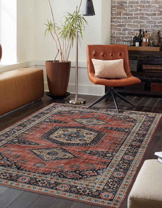 Tapis Traditionnel Tracy 6'0\" x 9'0\" en Orange