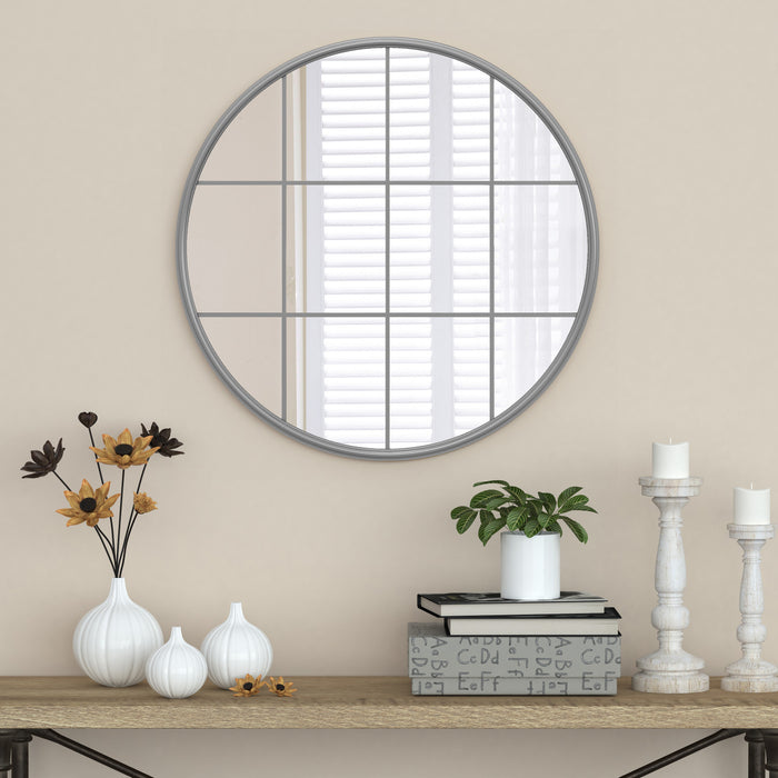Miroir Secci de 28 po argenté