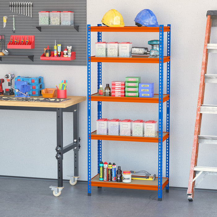 Homcom Etagere De Garage A 5 Niveaux