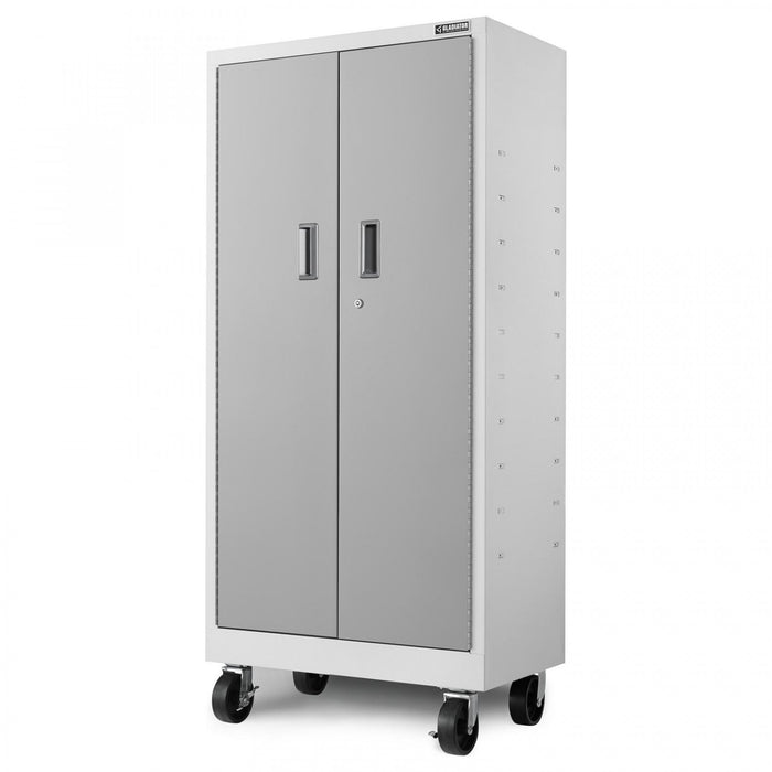 Armoire haute GearLocker de série Premier de Gladiator - ardoise grise