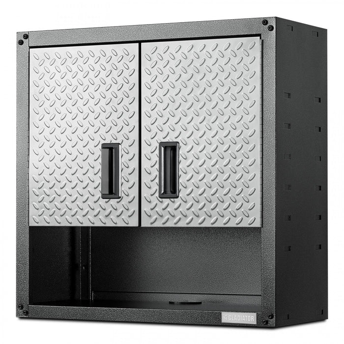  Armoire murale GearBox à portes 3/4 de Gladiator - bande de roulement argentée