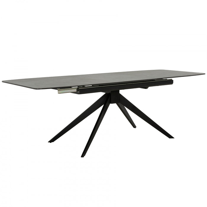 Table de salle a manger rectangulaire extensible Bram de 70 a 94 po (6 a 8 places)