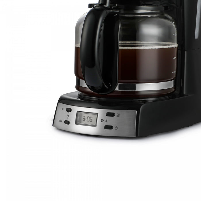 Cafetiere numerique professionnelle CHM serie CHCM12B, 12 tasses, avec verseuse en verre