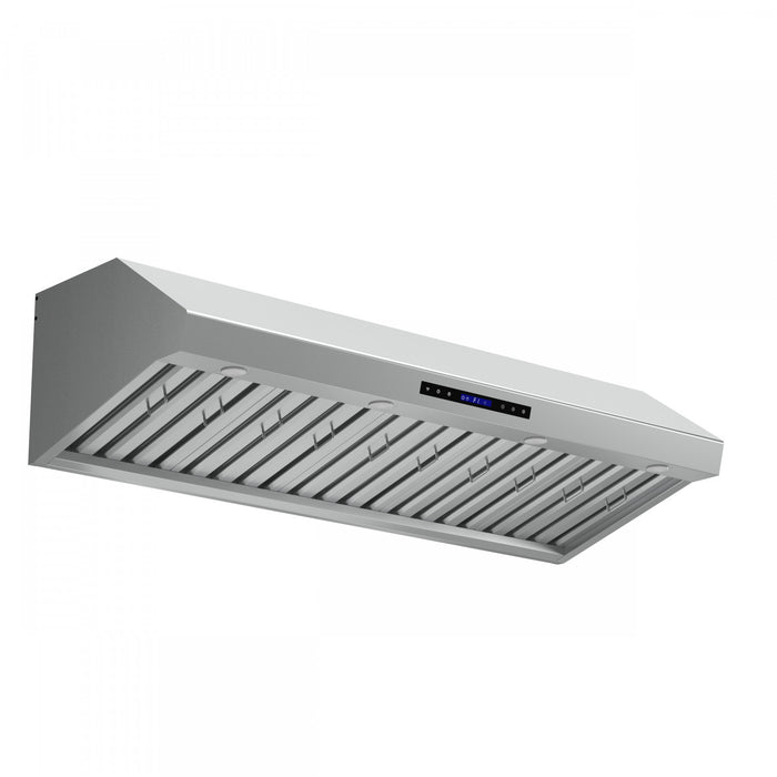 Hotte murale Palazzo de 48 po en acier inoxydable, filtres a chicanes robustes-FRHWM5030-60