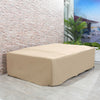 Outsunny 97" X 65" X 26" Outdoor Patio Furniture Cover, Waterproof, Beige