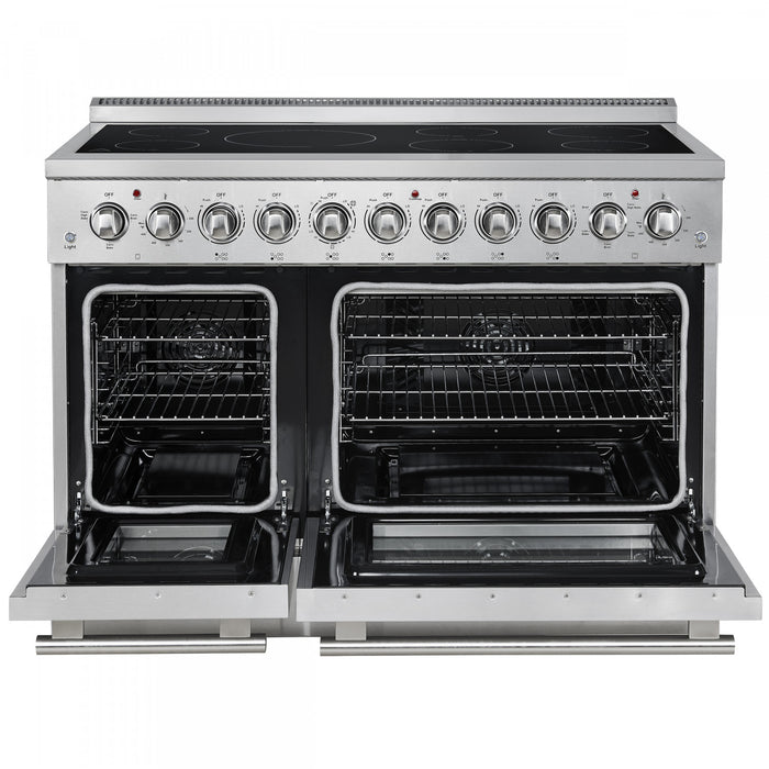 Cuisiniere electrique Paolo 48 pouces, acier inoxydable, 6,7 pi³ - FFSEL6011-48