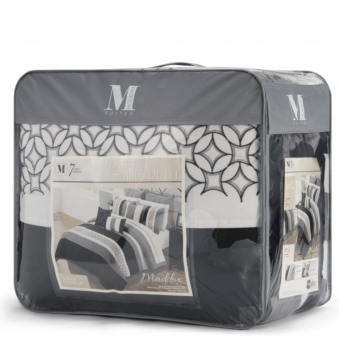 Ensemble Douillette Maddox 7 Morceaux pour Grand Lit