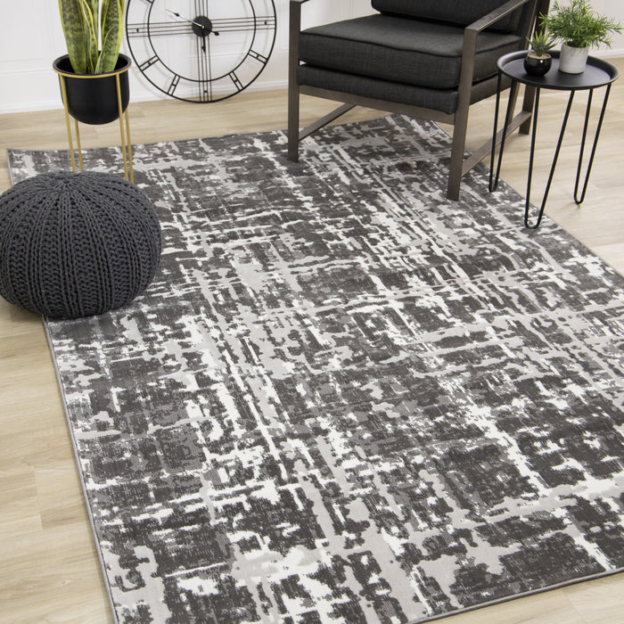 Carpette douce organique lavable à la machine - 5 pi 3 po x 7 pi 7 po