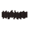 Portemanteau mural moderne Sticks de Umbra - espresso