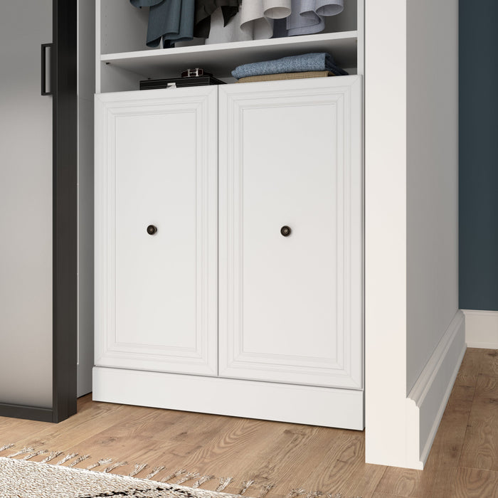 Ensemble de 2 portes Pur de Bestar pour organisateur de garde-robe - blanc