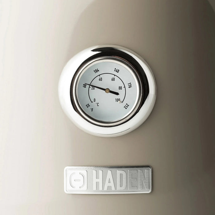 Bouilloire Haden Dorset 1,7 L avec arret automatique et protection contre la surchauffe – Beige mastic