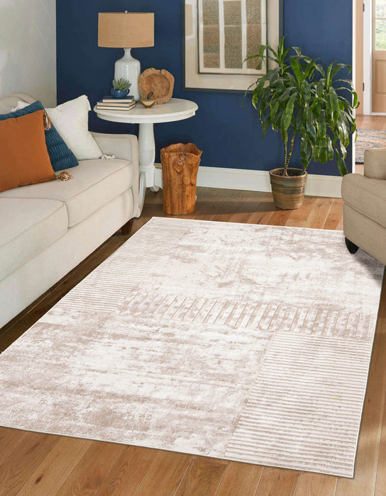 Carpette Monica ivoire - 5 pi 0 po x 8 pi 0 po  