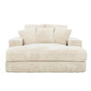 Fauteuil long Snug de Sealy de 68 po avec mousse - beige