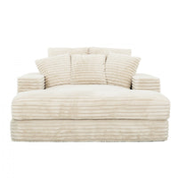  Fauteuil long Snug de Sealy de 68 po avec mousse - beige
