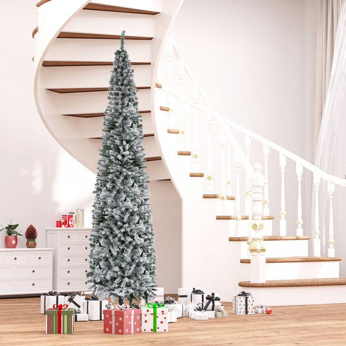 Homcom Arbre De Noel En Forme De Crayon De Sapin De Noel
