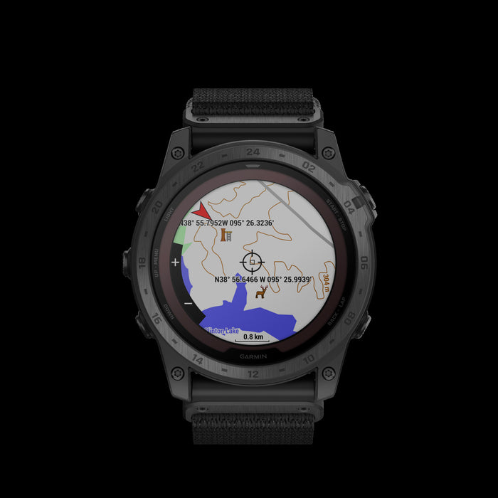 Garmin Tactix® 7 Pro Montre Gps Balistique Intelligente - Montre Tactique Avec Design Robuste, Chargement Solaire