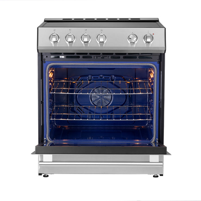 Cuisiniere a induction encastrable Leonardo Espresso de 30 po, acier inoxydable – FFSIN0982-30