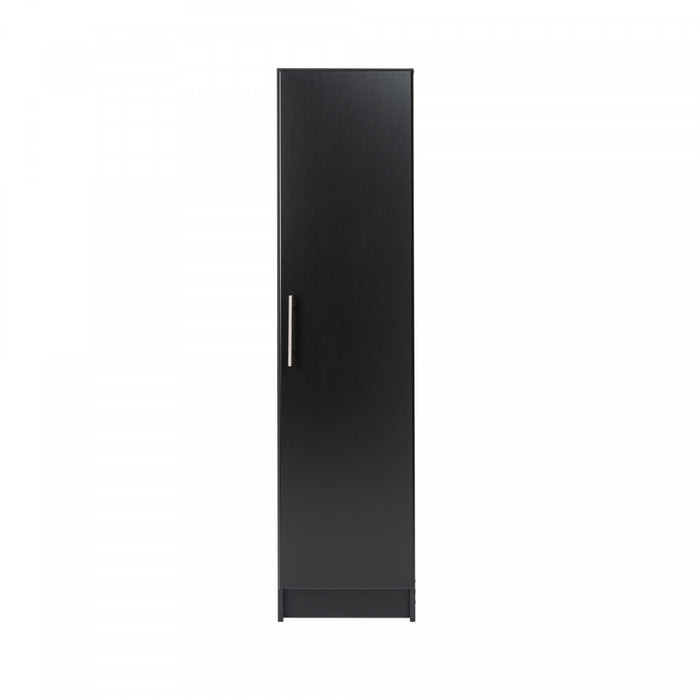 Armoire étroite Elite de 16 po - noire