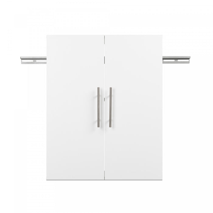 Armoire supérieure de rangement HangUps de 24 po - blanche