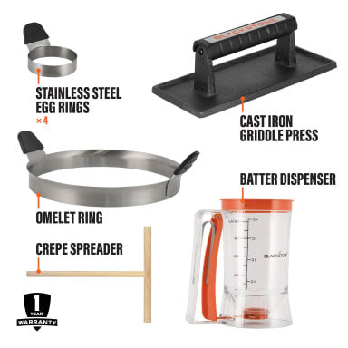 Coffret dejeuner Blackstone Culinary Series - 8 pieces - 5324CA