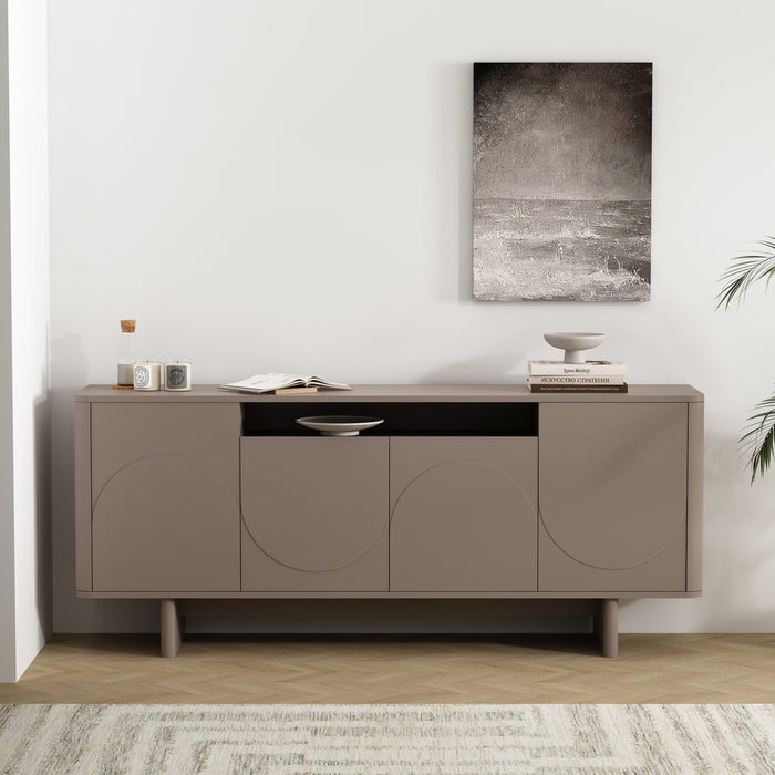 Buffet Ella Modern 71\" en moka