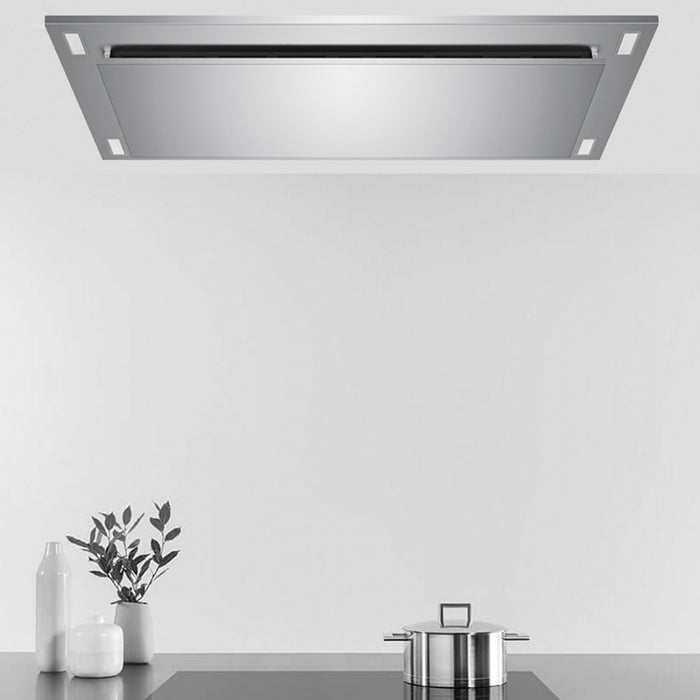 Hotte de plafond encastree Victory de 38 pouces 600 CFM en acier inoxydable