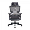 TygerClaw Ergonomic Executive Office Chair with Retractable Leg Support|TygerClaw Fauteuil de Bureau Ergonomique de Direction avec Repose-jambes Retractable