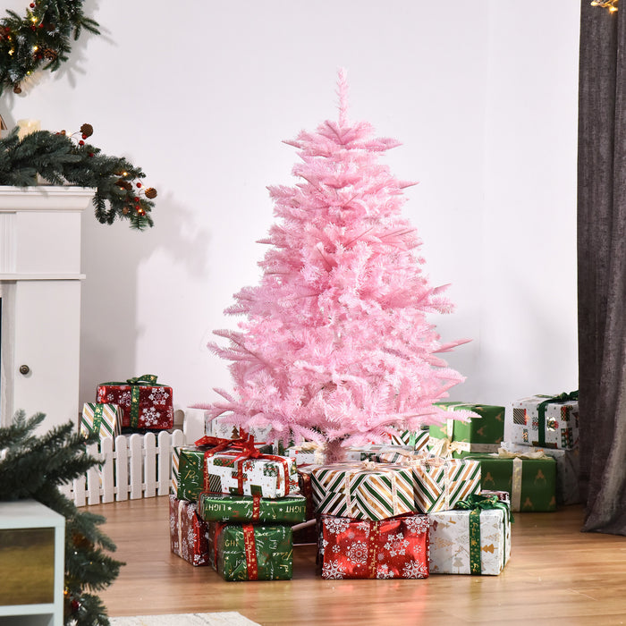 Homcom Arbre De Noel Artificiel De 4 Pieds Avec 341 Pointes De Branches