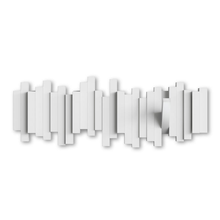 Portemanteau mural moderne Sticks de Umbra - blanc