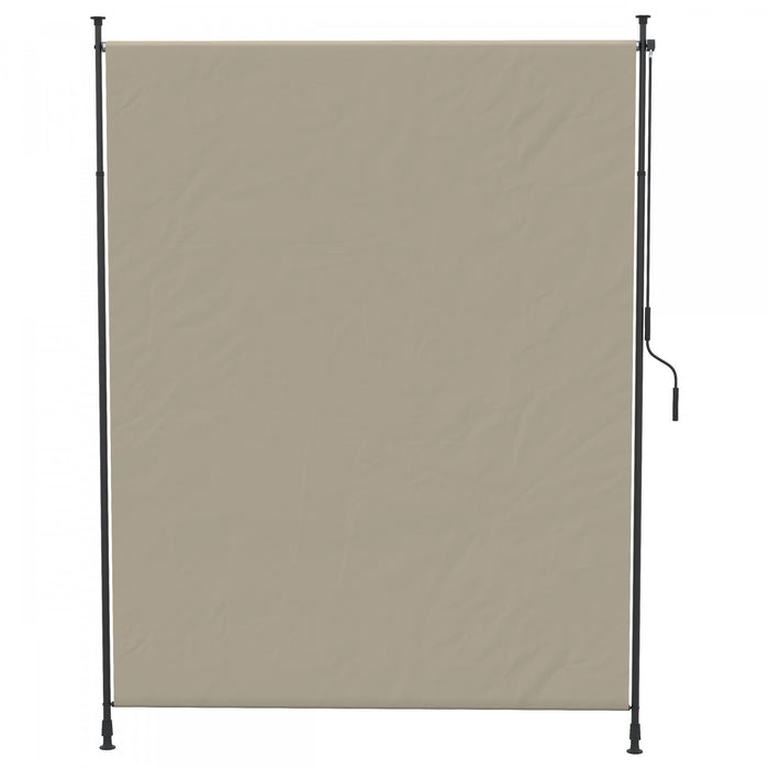 Outsunny Store Retractable 7' x 10', Ecran de Confidentialite, Beige