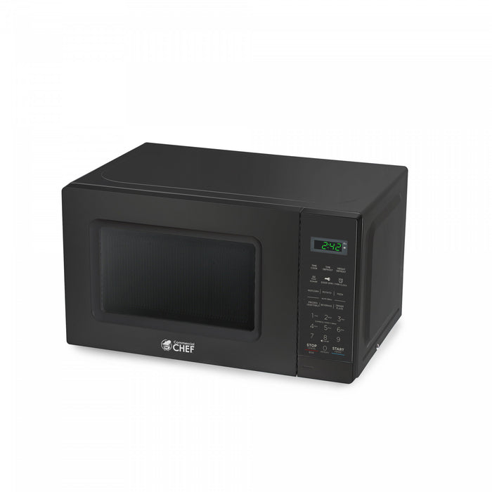 Four a micro-ondes de comptoir Commercial Chef serie CHM, 0,7 pi³, CHM7MB, noir